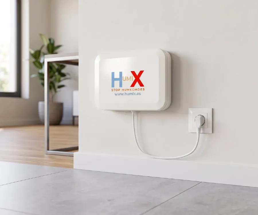 Sistema HUMIX para humedad por capilaridad en Amposta